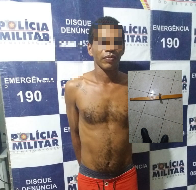 NOBRES: Homem é preso após espancamento de mulher no bairro São José