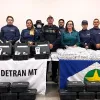 Detran entrega 30 etil�metros ao Batalh�o de Tr�nsito para refor�o na fiscaliza��o