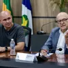 Governo de MT e Prefeitura buscam solu��es para seguran�a e habita��o em Cuiab�