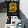 Pol�cia Civil prende casal suspeito de tr�fico de drogas em Guarant� do Norte