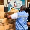 SP manda comida e roupas para Monte Mor ap�s transbordamento do Rio Capivari