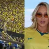 Virginia � vaiada por torcedores ap�s gol de Vini Jr.