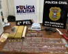 Traficante presa em flagrante com drogas e arma tem priso convertida em preventiva