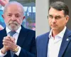Levantamento aponta empate t�cnico entre Lula e Fl�vio Bolsonaro em 2026