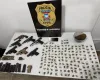Pol�cia Civil prende dois suspeitos e apreende sete armas de fogo em Nova Lacerda