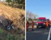 Carro capota em barranco e mulher fica ferida em Mato Grosso