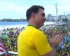 Aliados de Fl�vio minimizam p�blico pequeno em ato no Rio