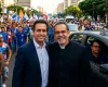 Max Russi e Pastor Ritela lotam ruas em Cuiab� e Sorriso com carreata e atos de campanha