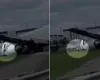 V�deo mostra piloto de avi�o da Amazon fugindo correndo enquanto a aeronave pega fogo ap�s pouso em Miami