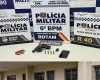 Pol�cia prende dois traficantes com armas ap�s persegui��o em C�ceres-MT