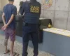 Eleitor de 21 anos � levado � PF suspeito de filmar vota��o em V�rzea Grande