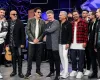 Rouba Nova e Sorriso Maroto se encontram no Altas Horas em festa musical