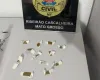 Traficante flagrado com pores de haxixe ice  preso pela Polcia Civil em Ribeiro Cascalheira