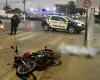 Jovem de 17 anos morre ao ser arremessado contra poste ap�s colis�o entre moto e carro