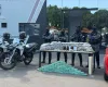 Pol�cia destr�i ponto de venda de drogas e apreende carregado que vale 2,5 milh�es