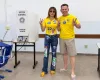 Virginia Mendes vota com Mauro Mendes e aposta na vit�ria de Fl�vio Bolsonaro