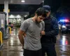 Briga por ma�o de cigarros termina com homem preso ap�s sacar faca e agredir v�tima em posto de combust�veis