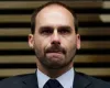 Eduardo Bolsonaro condenado pelo STF pede ajuda a Trump para novas san��es contra ministros