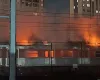 Ap�s caos e inc�ndio, CPTM deve retomar linhas de trem em S�o Paulo