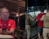 Cantora filma italiano que a assediou em Morro de S�o Paulo: "Qual � o seu valor?"