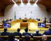 Cena de forte tens�o no STF: Moraes e trio de poder entra pela porta principal enquanto rivais usam rota subterr�nea