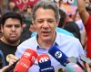 Haddad mira em Fl�vio e Lula para vencer Tarc�sio em S�o Paulo