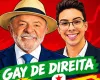 Candidato gay da direita abandona Fl�vio Bolsonaro e decide apoiar Lula ap�s receber poucos votos