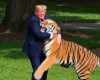 Trump � criticado por usar IA para fazer piada sobre morte de homem atacado por tigre