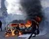 Protestos na Fran�a: inc�ndios e danos em v�rias cidades