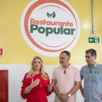 Vereadores e deputado visitam o novo Restaurante Popular