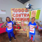 Crianas e adolescentes esto sendo orientados nos cuidados para no contrair a dengue