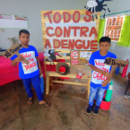 Crianas e adolescentes esto sendo orientados nos cuidados para no contrair a dengue