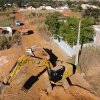 Nova Barra: Primeira etapa de pavimentao do bairro j foi iniciada