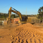 Nova Barra: Primeira etapa de pavimentao do bairro j foi iniciada