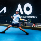 Nauhany Silva e Pedro Dietrich so campees do Australian Open Junior Series South America no Rio de Janeiro