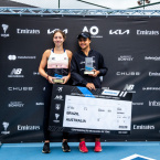 Nauhany Silva e Pedro Dietrich so campees do Australian Open Junior Series South America no Rio de Janeiro