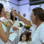 Batizado no dia de Oxum