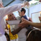 Batizado no dia de Oxum