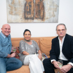 Marcia Muller ofereceu jantar pr CASACOR Rio de Janeiro no ltimo sbado