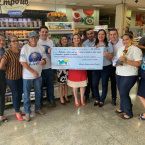 Projeto Troco Solidrio da rede de Supermercados Comper beneficia a instituio AVCC