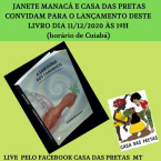 Janete Manac  Lanar 5 Livros na Casa das Pretas 11 Dezembro 19 h