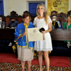 Academia Mato-Grossense de Letras - AML faz homenagem com  Diploma de Mérito acompanhado da Medalha do Centenário da Instituição