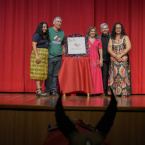 Coletivo Herdeiras do Quariter no lanamento do Comit de Cultura em Mato Grosso.