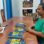 Tarde de autgrafos do livro Prolas Negras