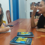 Tarde de autgrafos do livro Prolas Negras