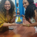 Tarde de autgrafos do livro Prolas Negras