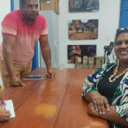 Tarde de autgrafos do livro Prolas Negras