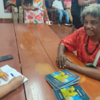 Tarde de autgrafos do livro Prolas Negras