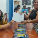 Tarde de autgrafos do livro Prolas Negras
