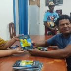 Tarde de autgrafos do livro Prolas Negras